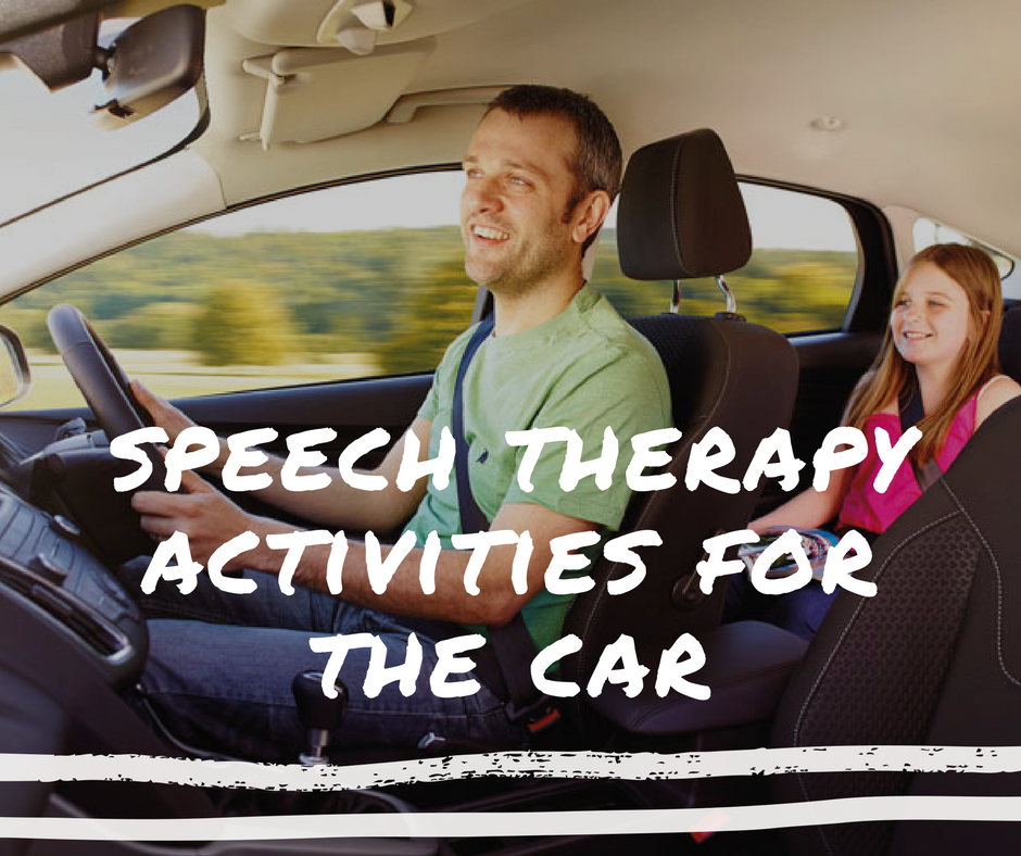 5 Speech-Language Therapy Activities for the Car
