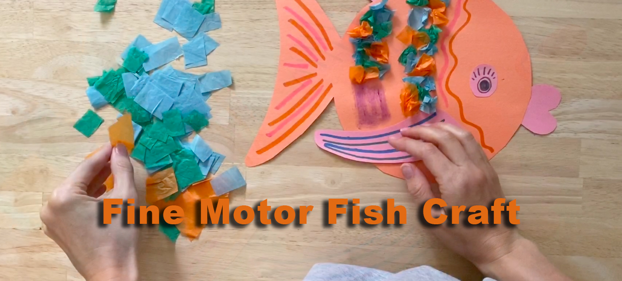 Fine Motor Fish Craft - Project Play Therapy