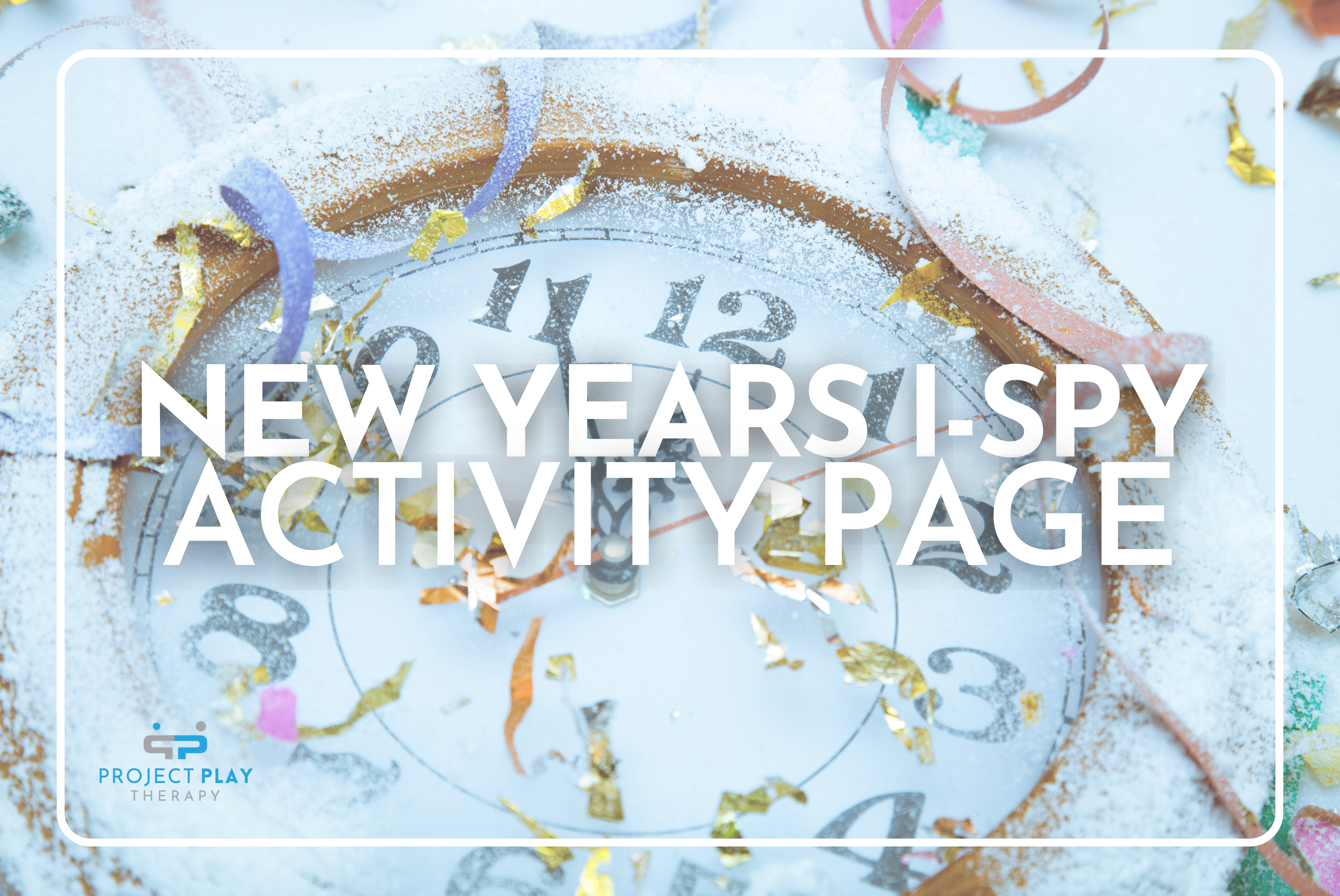 New Years I-Spy Activity Page